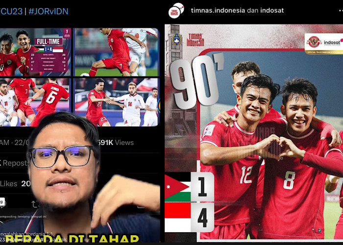 Weebro Malaysia Puji Timnas Indonesia Jungkalkan Yordania, Netizen: ‘Kita Naturalisasi Pengamat Sepakbola Ini’