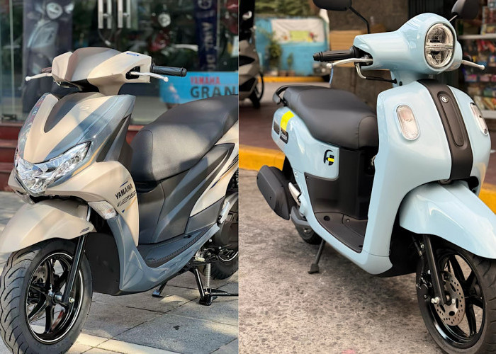 Beda Sejutaan 2 Motor Yamaha Ini Kamu Pilih Mana? FreeGo vs Fazzio: Motor Stylish Lewat Konsep Ala Retro