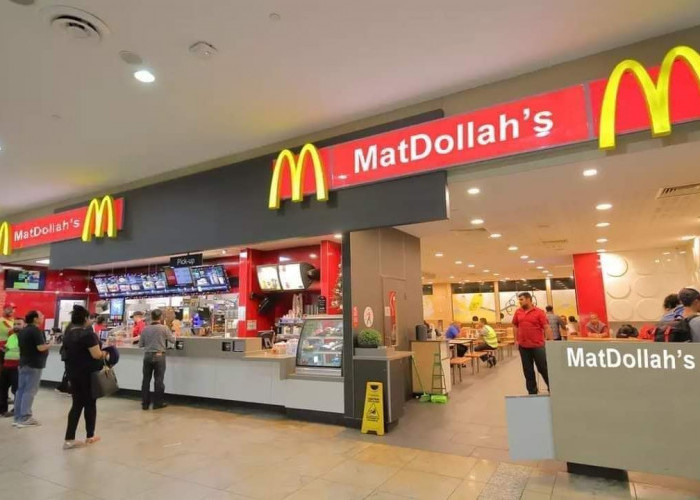 Viral! Diduga Takut Kena Boikot, Rumah Makan Cepat Saji Ini Berubah Nama Jadi MatDollah's
