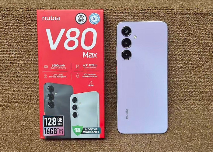 Unik, Fitur Nubia V8 Max Ngecas Handphone Tak Langsung ke Device, Bikin Baterai Jadi Lebih Awet