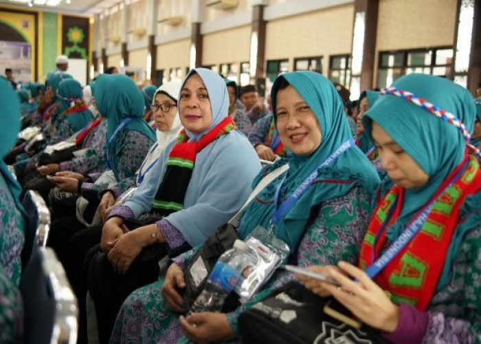 Kloter 23 dan 24 Masuk Serentak di Asrama Haji Palembang, Picu Terjadi Penumpukkan Jemaah