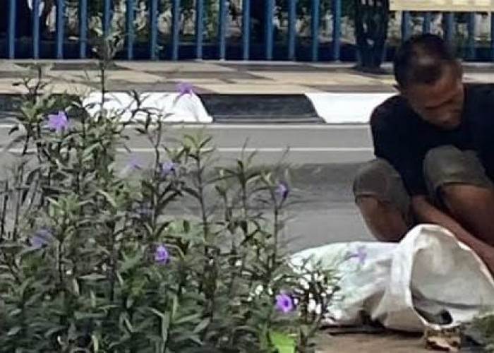 Pelaku Pencurian Kabel Bawah Stasiun LRT di Palembang Kepergok Warga, Kabur Bawak Karung Berlagak ODGJ