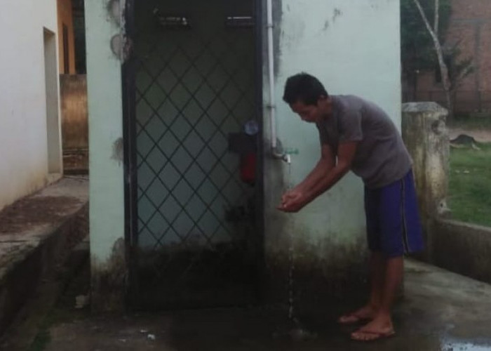 Bangun Sumur Bor dari Dana Desa, Warga Rambang Kapak Tengah Tak Krisis Air Bersih 