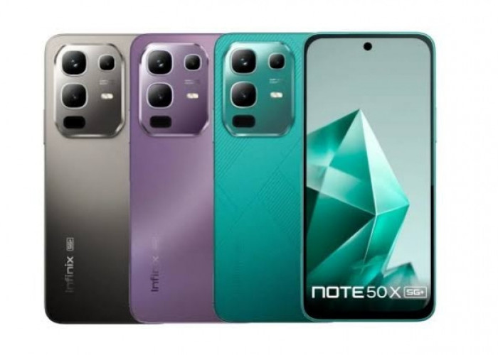 Infinix Note 50X 5G+ Mengusung Desain Ramping dengan Sertifikasi Sertifikasi IP64