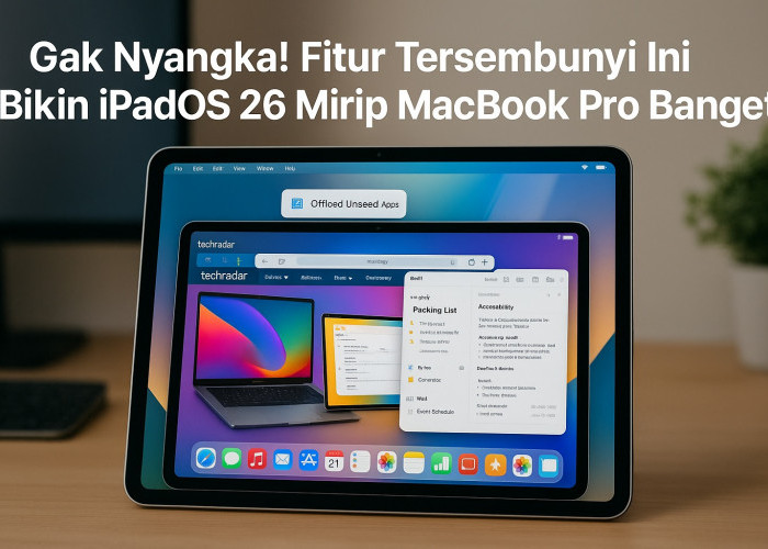 Gak Nyangka! Hadirnya Fitur Tersembunyi Ini Bikin iPadOS 26 Mirip MacBook Pro 