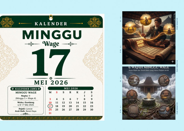 Minggu Wage 17 Mei 2026 dalam Primbon Jawa: Watak, Peruntungan Rezeki, Jodoh hingga Pantangan