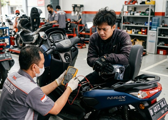 Penyebab Utama Aki Motor Matic Tiba-Tiba Tekor, Berikut Gejala Awalnya