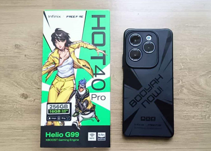 Infinix HOT 40 Pro Free Fire, Ponsel Gaming yang Dirancang Khusus dengan MediaTek Helio G99