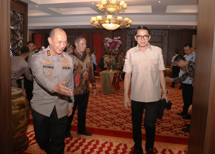 Kapolda Sumsel Sambut Komisi III DPR RI Reses di Palembang