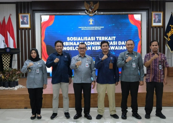 Kanwil Kemenkum Babel Tingkatkan Kapasitas ASN melalui Sosialisasi Kepegawaian 2025