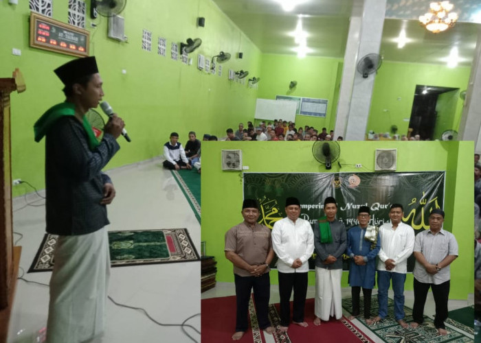 Merayakan Nuzulul Qur'an, Lapas Narkotika Muara Beliti Gelar Tausiyah dan Salat Tarawih Bersama