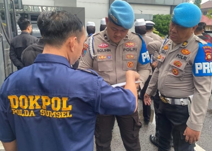 Polda Sumsel Siaga Penuh! Apel Hari Ke-2 Ops Lilin Musi 2025 Tekankan Pengamanan Nataru Humanis