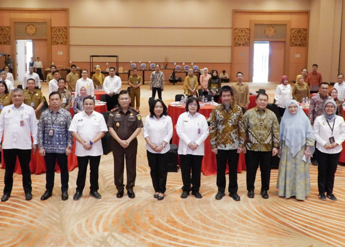 Wakajati Sumsel Hadiri Desk Pencegahan Korupsi dan Penguatan Tata Kelola BPD di Palembang