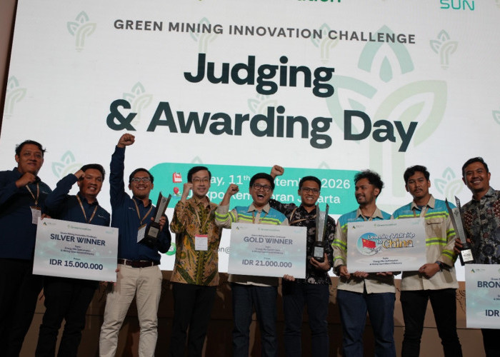 PTBA Raih Silver Winner Greenovation 2026 Lewat Inovasi Energi Surya