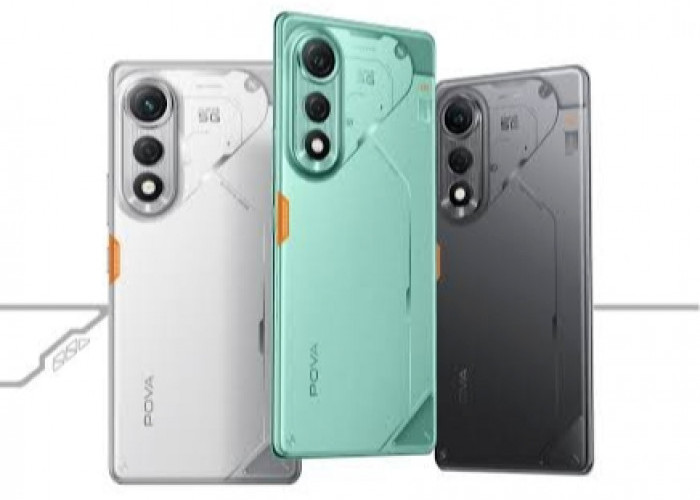 Tecno Pova Curve 5G Tahun 2026 Hadirkan Desain Futuristik, Layar AMOLED Melengkung Dibalut Refresh Rate 144 Hz