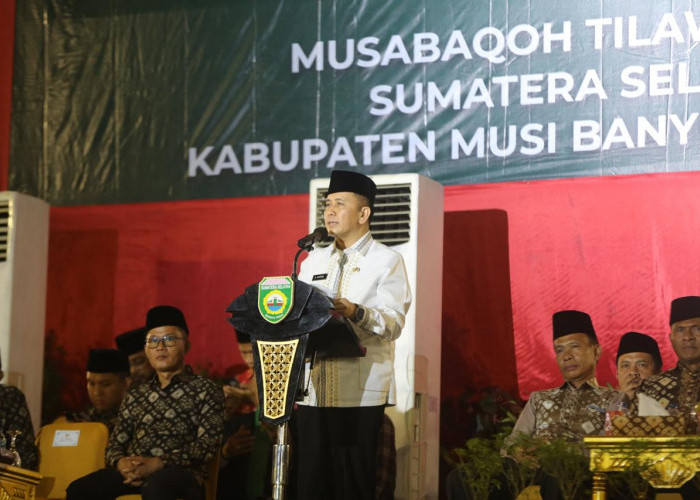 Pj Gubernur Agus Fatoni  Buka MTQ XXX Tingkat Provinsi Sumsel Tahun 2024 di Kabupaten Muba