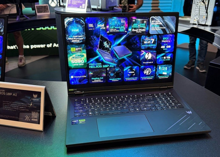 Laptop Acer Predator Helios 18P AI Jadi Model Andal Para Gamers dan Kreator di 2026! Ini Spesifikasinya