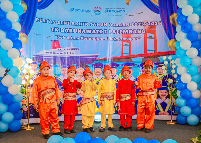Pelindo Regional 2 Palembang Dukung Pentas Seni TK Barunawati I, Wujudkan Generasi Kreatif dan Berprestasi 