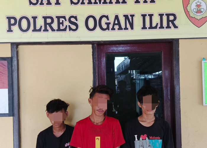 Diduga Lakukan Pungli di Simpang Palemraya, 3 Terduga Pelaku Premanisme Diamankan Tim Patroli Polres Ogan Ilir