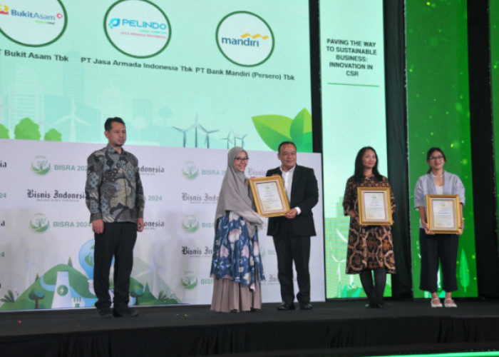PTBA Raih Penghargaan BISRA 2024 Berkat Inovasi Sosial Program Eco Agrotomation 