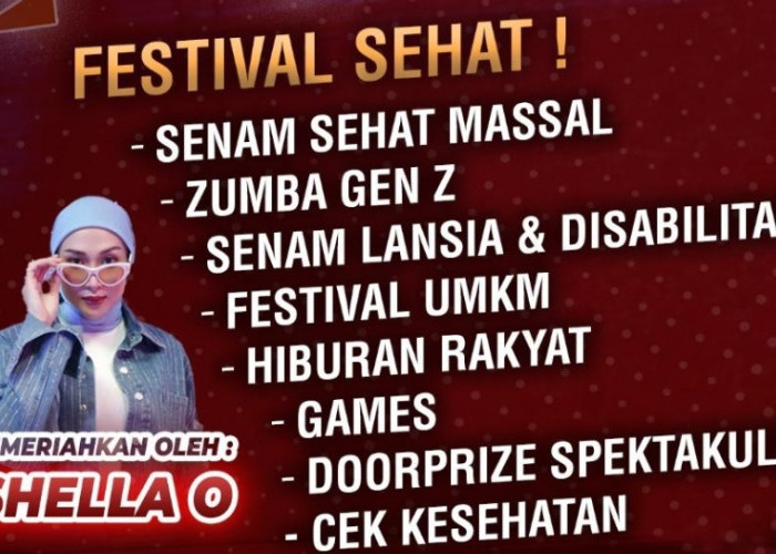 Senam Sehat Disabilitas PMPB Bangkit 2026 Siapkan 3 Paket Umroh  Doorprize Spektakuler, Bintang Tamu Shella O