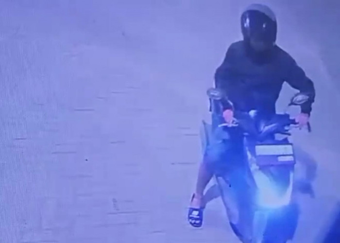 Kali Ini Pelaku Curanmor Gasak Motor di Pos Jaga Kantor Pemerintah di Palembang   