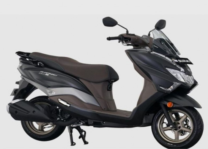 Suzuki Burgman 150 Hadir Sebagai Skutik Premium Menggabungkan Kenyamanan Ala Maxi-Skuter, Performa Andal!