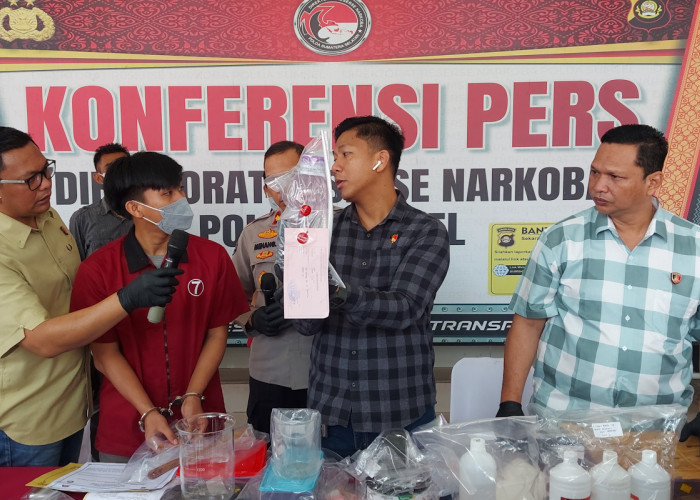 Pengakuan Pemilik Home Industri Narkoba 'Sinte' di Palembang: Mahasiswa dan Pelajar Jadi Pelanggan