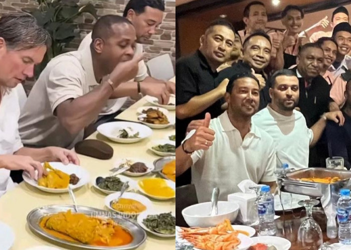 Patrick Kluivert Terciduk Makan Nasi Padang Pakai Tangan, Warganet Soroti Alex Pastoor: Makan Aja Pakai Taktik