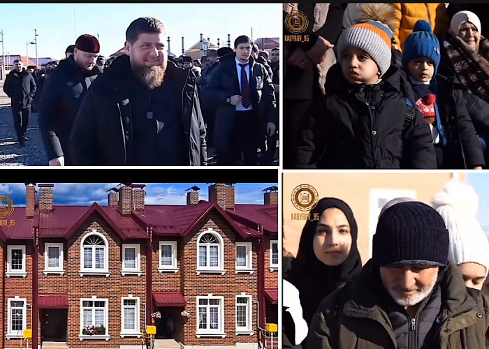 Ramzan Kadyrov Bangun Lebih Banyak Rumah Layak Huni Buat Pengungsi Palestina di Chechnya Rusia