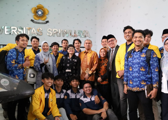 Wamendiktisaintek Kunjungan ke Ogan Ilir, Hadiri Pameran Hasil Penelitian Dosen & Mahasiswa di Unsri Indralaya