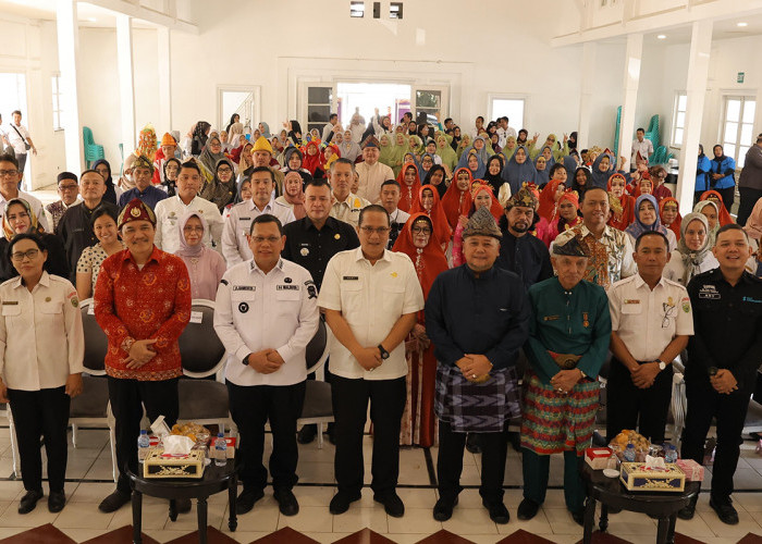 Ajang Pelestarian Budaya Melayu, Pj Wali Kota Resmi Membuka Festival Budaya Palembang 2024 di Gedung Kesenian