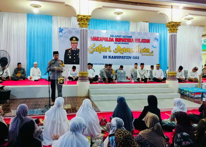 Wakapolda Sumsel Safari Ramadan di OKI Menebar Kepedulian dan Kebersamaan