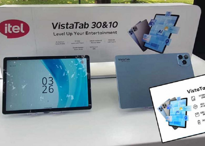 Tablet Itel Vista Tab 30S Pilihan Menarik Harga Mulai Rp 1 Jutaan Fitur Lengkap