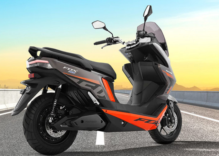 Motor Listrik Rasa Sultan Harga Pelajar, Polytron Fox 350 Tampil Gahar di Jalanan