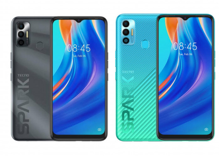 Tecno Spark 7 Pro Ditenagai Chipset Helio G80 serta Disupport Fitur AI Triple Kamera 