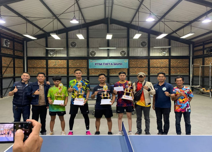 Supriadi Juara PTMSI Palembang Cup 2026