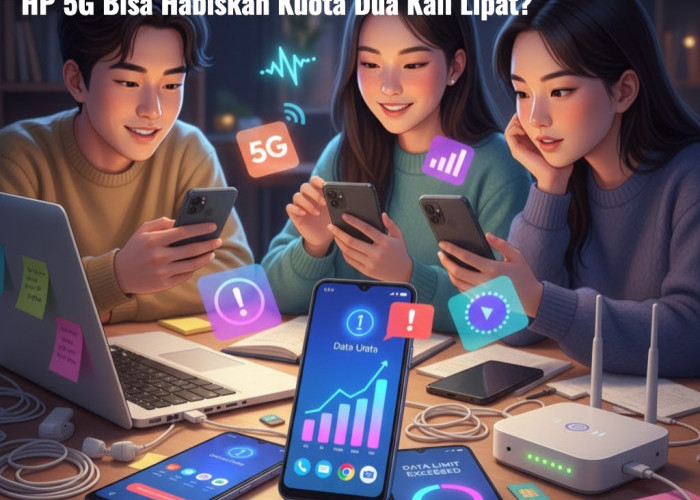 HP 5G Bisa Habiskan Kuota Dua Kali Lipat? Ini Penjelasannya!