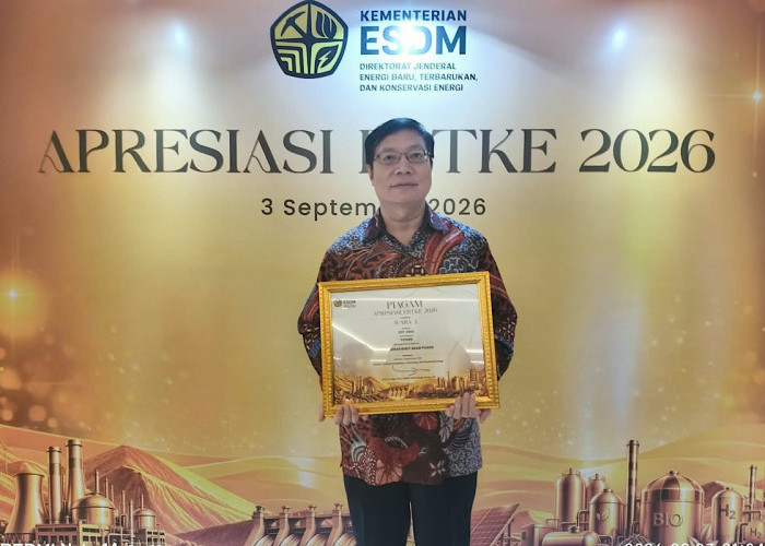Anak Perusahaan PTBA, PT Huadian Bukit Asam Power Raih Juara 3 Apresiasi EBTKE 2026 dari Kementerian ESDM