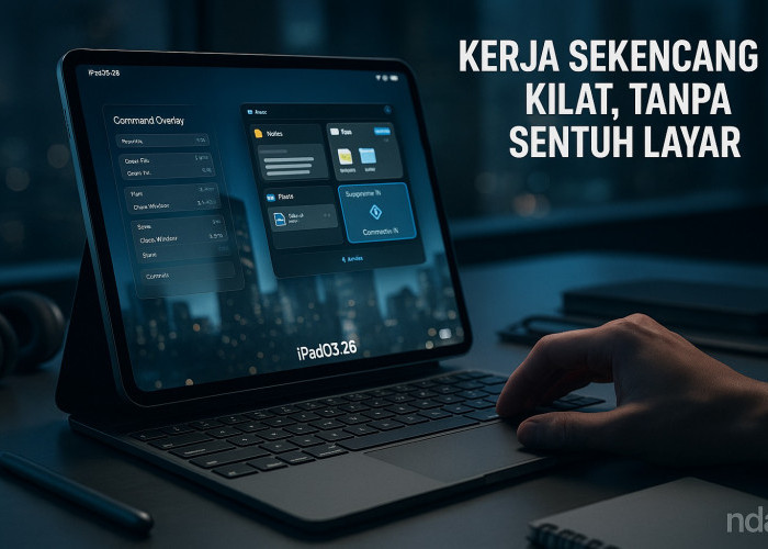 Pembaruan Keyboard Shortcut di iPadOS 26 Makin Brutal, Kerja Secepat Kilat Tanpa Sentuh Layar!