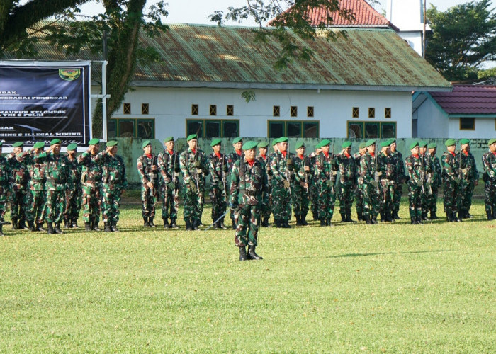 Peringatan Hari Lahir Pancasila Kasdim Kodim 0402/OKI Sampaikan Amanat Kepala BPIP RI