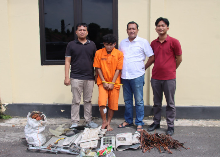 Akhirnya Pelaku Pencurian AC Meresahkan Ditangkap Polres OKI