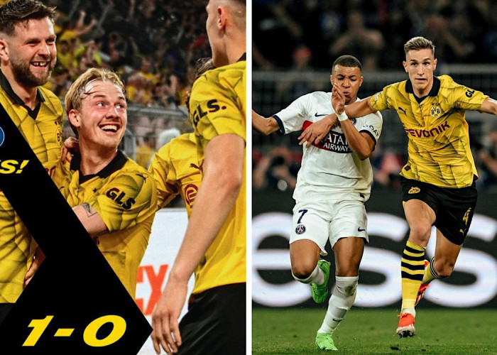 Tuntas! Hanya Sebiji Gol Mampu Dilesakkan Borussia Dortmund Saat Menjamu PSG 