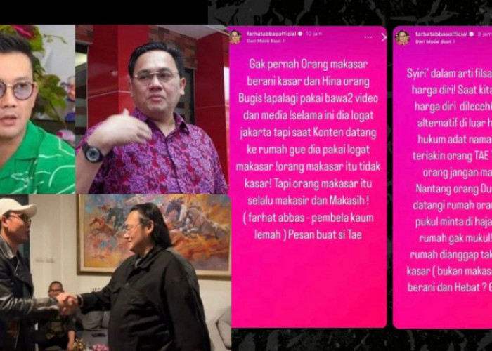 Berlanjut! Farhat Abbas Sindir Densu Lewat Instagram,Tuntut Permohonan Maaf