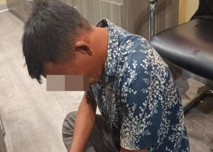 Pinjam Motor Tetangga Antar Temannya, Residivis di Palembang Ini Malah Diturunkan Dijalan Diserahkan ke Polisi