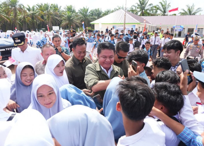 Gubernur Sumsel Resmikan SMAN Ketapat Bening Muratara, Jadi Role Model Pemerataan Pendidikan