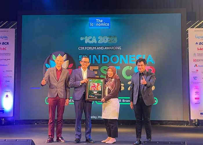 Pusri Palembang Raih Penghargaan Indonesia CSR Brand Equity Awards