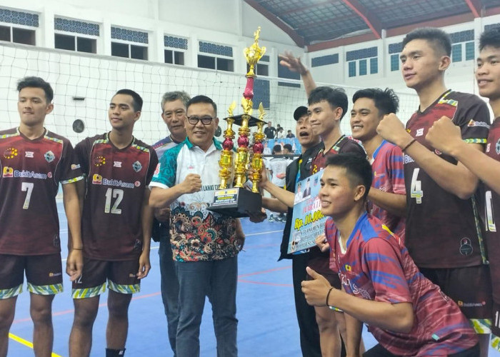 Tim Voli Bukit Asam Juarai Turnamen Bupati Lahat Cup 2024, Bukti Kegigihan dan Semangat Sportifitas