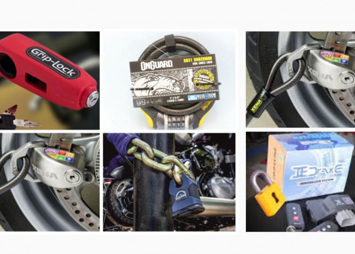5 Alat Pengaman Motor Paling Ampuh, Anti Begal dan Maling