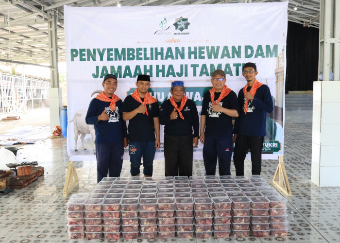 KBIHU ASWAJA Laksanakan DAM Tamatu untuk 29 Jamaah